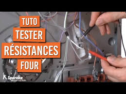 Comment Tester Les Resistances D Un Four Cuisiniere Qui Ne Chauffe Plus Youtube