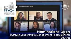 Royal College of Psychiatrists on X: "Nominations close tomorrow for the  2024/25 Leadership and Management Fellow Scheme. Please visit our website  for more information on how to apply: https://t.co/nTblWc0rVf  https://t.co/KTVGtOtLKy" / X