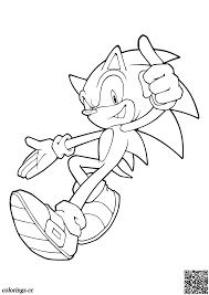 sonic is a speed runner coloring pages sonic the hedgehog coloring pages colorings cc