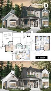 4 Bedroom House Plans Open Floor In 2020 Victorian House Plans House Blueprints Basement House Plans