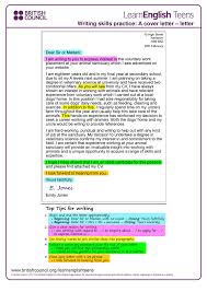 Check out our great cover letter example to get ideas for how to sell yourself to employers! British Council Nepal Everyone Needs To Write A Cover Letter Or Email Sometime For A Job Or College Application Learn How To Write A Great One With This Activity Http Bit Ly Acoverletter