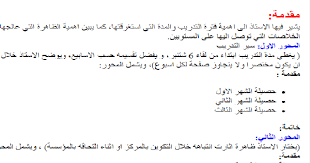 الرياضيات بالمغرب Math Maroc اساتذة الغد مقترح تصميم تقرير فترة التدريب