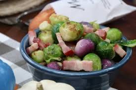 Add the sprouts to the skillet. Fire Roasted Brussel Sprouts Smoked Bacon Red Pearl Onions Cityline