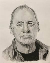 Waiting for Pa . Mark did a lot of this. Done in graphite and charcoal.