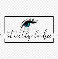 free png download eye with lashes vinyl wall art size