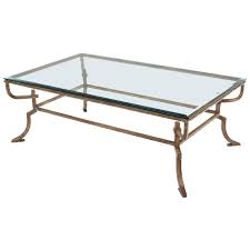 Wrought iron with straightforward geometric designs or gentle curves gives the piece a modern look, particularly if the coffee table is rectangular or. Heavy Wrought Iron Studio Work Base Glass Top Coffee Table At 1stdibs