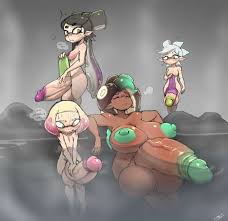 StaryKrow] Bathhouse (Splatoon) - Splatoon Hentai Doujinshi