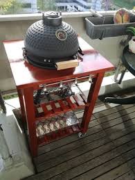 Bbq Grill Table For My Mini Kamado Ikea Hackers Grill Table Kamado Bbq Kamado Grill Table