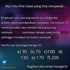 Contoh soal tes akuntansi untuk masuk perusahaan contoh soal terbaru cute766. Contoh Soal Tes Jadi Kasir Jawabanku Id