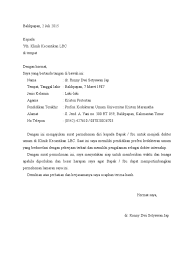 Dengan surat lamaran pekerjaan pihak perusahaan bisa membaca dan menebak karakter dari pelamar kerja. Lamaran Cv Klinik Lbc