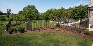 The best dog gates reviewed so you can pick the right indoor gate for your puppy. Backyard Dog Fence Ideas Designs Freedom Fence Blog