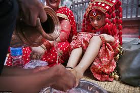 Kumari Puja in Basantapur