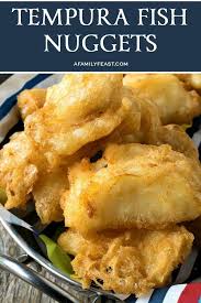 Crispy On The Outside Tender And Flaky On The Inside You Ll Love Our Tempura Fish Nuggets Tempura Fish Fish Nuggets Fish Recipes