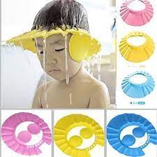 The cap doesn't contain any sharp edges. Adjustable Baby Bath Shower Cap With Soft Material For Protecting Eyes And Ears Multicolour Baby Shower Cap J T Enterprise Surat Id 22400007297