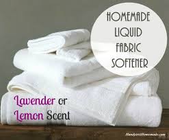 recipe homemade liquid fabric softener