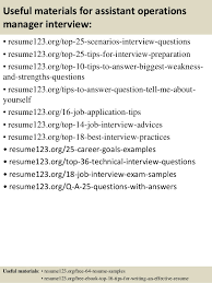 assistant managers resume sample