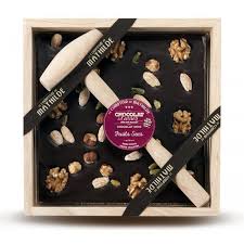 Chocolat A Casser Noir Fruits Secs 400g Le Comptoir De Mathilde Le Comptoir De Mathilde Tablettes De Chocolat Personnalisees Chocolat