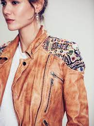 Free People Free People Leather Jacket Free People Clothing Boutique Leather Jacket