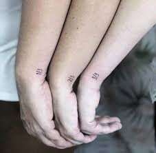 Best friend tattoo design & model for 2017. 3 Best Friends Matching Tattoos