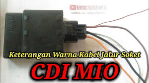 Suchen sie nach kabel com auf gigagünstig. Jalur Dan Warna Kabel Soket Cdi Yamaha Mio 5tl Youtube