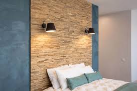 Magical, meaningful items you can't find anywhere else. Wooden Wall Design Brut Wall Panels Used Here To Make A Stunning Headboard Feature Behind The Bed Wallpan Wall Decor Lights Wooden Wall Design Wall Behind Bed