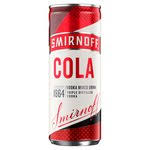There are 97 calories in 1 shot (1.5 fl. Smirnoff Vodka Diet Cola Ocado