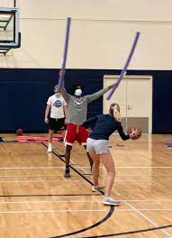 But one thing is absolutely clear—social distancing isn't going away anytime soon. Pool Noodles Provide Social Distancing Guide For Physical Education Classes Stories