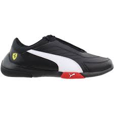 The sf kart cat mid iii has a synthetic upper with stitched details that give value to the shoe. Puma Scuderia Ferrari Kart Cat Iii Lace Up Sneakers Big Kid Black Boys Lace Up Sneakers