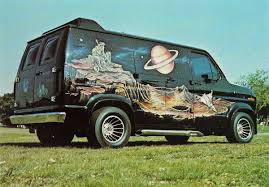 Space Gore And Dinosaurs 70sscifiart Van Art 70s Style Van Cool Vans Custom Vans