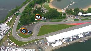 A Birds Eye View Of The Circuit Gilles Villeneuve Canadian Grand Prix 2016