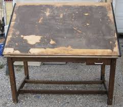 Anco Bilt Vintage Drawing Art Drafting Table 1960s Glendale Brooklyn New York Mid Century Modern 400 Vintage Drawing Art Drafting Tables Art Drawings