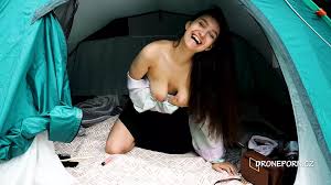 Listening Music and Naked Lunatic Girl Big Tits Teen: Czech Public Nudity  Porn