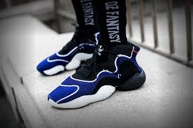 Adidas Basketball Shoes Black And Blue Adidas Crazy Byw Lvl1 Boost Black Purple Warehouse Exclusive Aq0277 747 Sneakers Fashion Adidas Basketball Shoes Sneakers