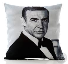 Just Contempo James Bond Cushion Cover, Black, 17x17 inches: Buy Online at  Best Price in Egypt