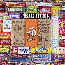Rd.com knowledge facts consider yourself a film aficionado? Buy Vintage Candy Co 70th Birthday Retro Candy Gift Box 1951 Decade Nostalgic Childhood Candies Fun Gag Gift Basket For Milestone Seventieth Birthday Perfect For Man Or Woman Turning