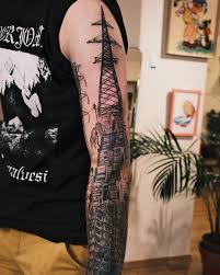 Image result for quirky pylon tattoo