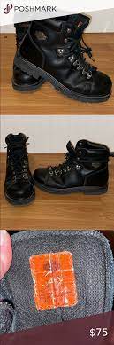 Men S Harley Davidson Leather Boots Size 13 Leather Biker Boots Harley Davidson Motorcycle Boots Motorcycle Riding Boots