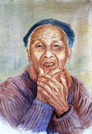 The beauty of time" My watercolor painting