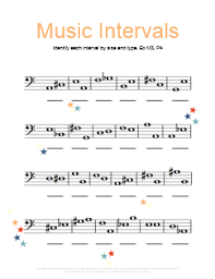 When you are trying to work out an interval you must now try to answer these questions: Music Theory Worksheets 50 Free Printables
