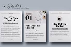 Pdf instruction with direct links is included in the package. Olga Davydova Canva Ebook Template 23 Pages