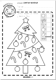 Arbol De Navidad Para Colorear Con Numeros