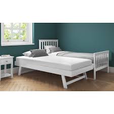 Get the best deals on trundle beds. Oxford Single Guest Bed In Pure White Trundle Bed Included Furniture123