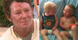 Heartbroken father shares how he ran through house fire to save his sons