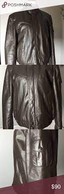 Chess King Vintage Leather Cafe Racer Jacket Sz 40 Chess King Vintage Brown Leather Motorcycle Cafe Racer Jacke Cafe Racer Jacket Clothes Design Fashion Design