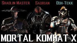 Mortal Kombat X Mobile - FW - Shaolin Master Kung Lao, Saurian, Osh-Tekk -  YouTube