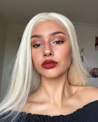 Light Blonde Synthetic Lace Front Wig