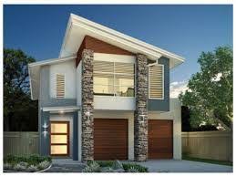 13.00 x 8.00 land size (sq.m) : Collection 50 Beautiful Narrow House Design For A 2 Story 2 Floor Home With Small Lot Modern House Facades Facade House Narrow House Designs