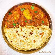 Homemade Parotta And Kerala Chicken Curry Stuffed Peppers Good Food Food