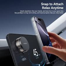 Support téléphone voiture magnétique ventouse rotatif 360°