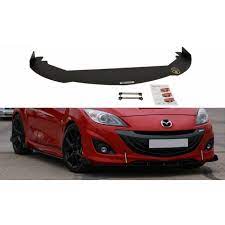 The mazda 3 is a compact sedan or hatchback that combines an athletic attitude with plenty of value. Mazda 3 Mk2 Bl Mps Racing Front Splitter Lip